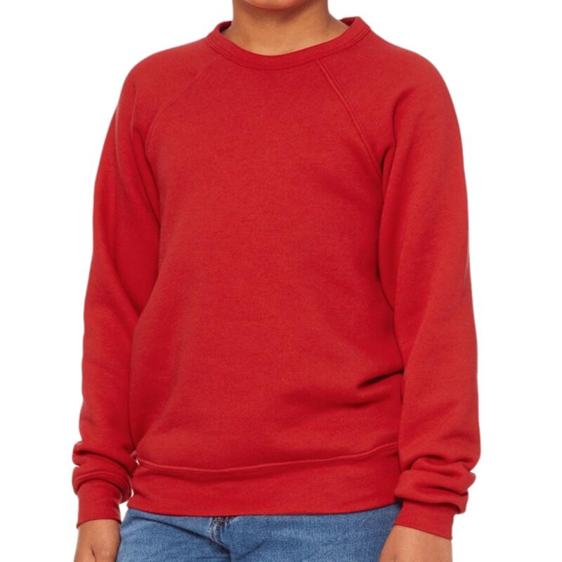 Youth Sponge Fleece Raglan Sweatshirt Thumbnail