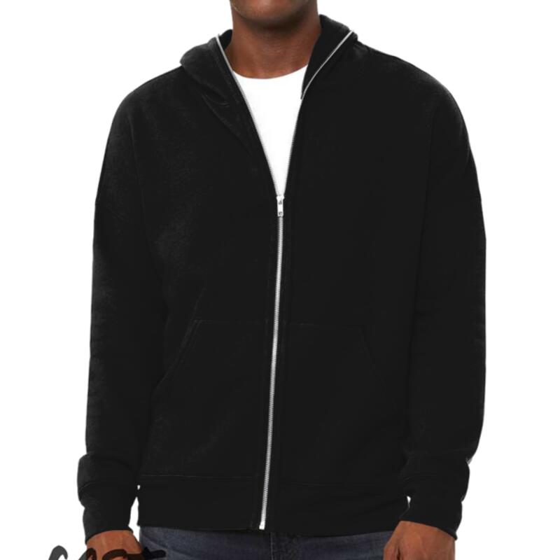 FWD Fashion Unisex Full-Zip Fleece with Zippered Hood Thumbnail