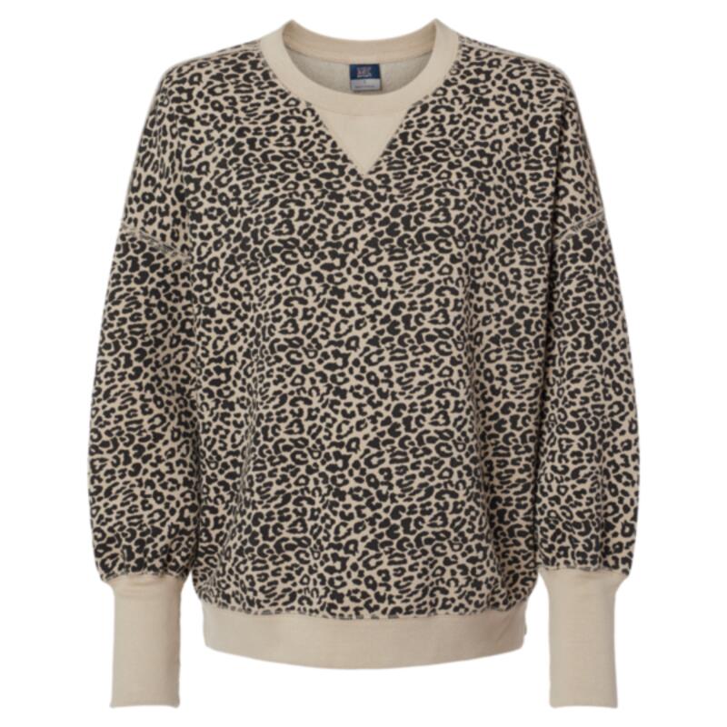 Women's Sueded Fleece Crewneck Sweatshirt Thumbnail