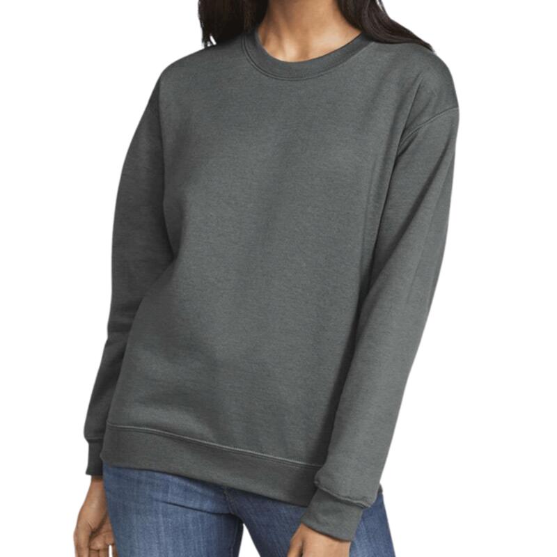 Adult Softstyle® Fleece Crew Sweatshirt Thumbnail