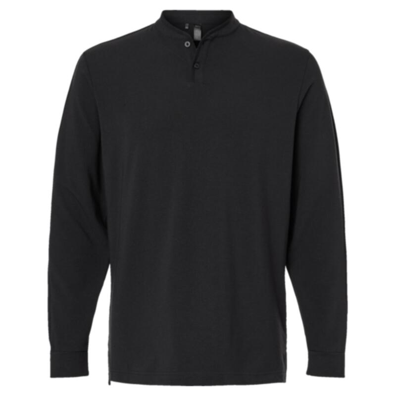 Men's Henley Long Sleeve T-Shirt Thumbnail