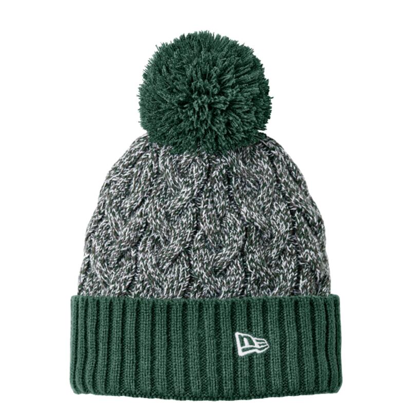 Marled Knit Pom Beanie Thumbnail