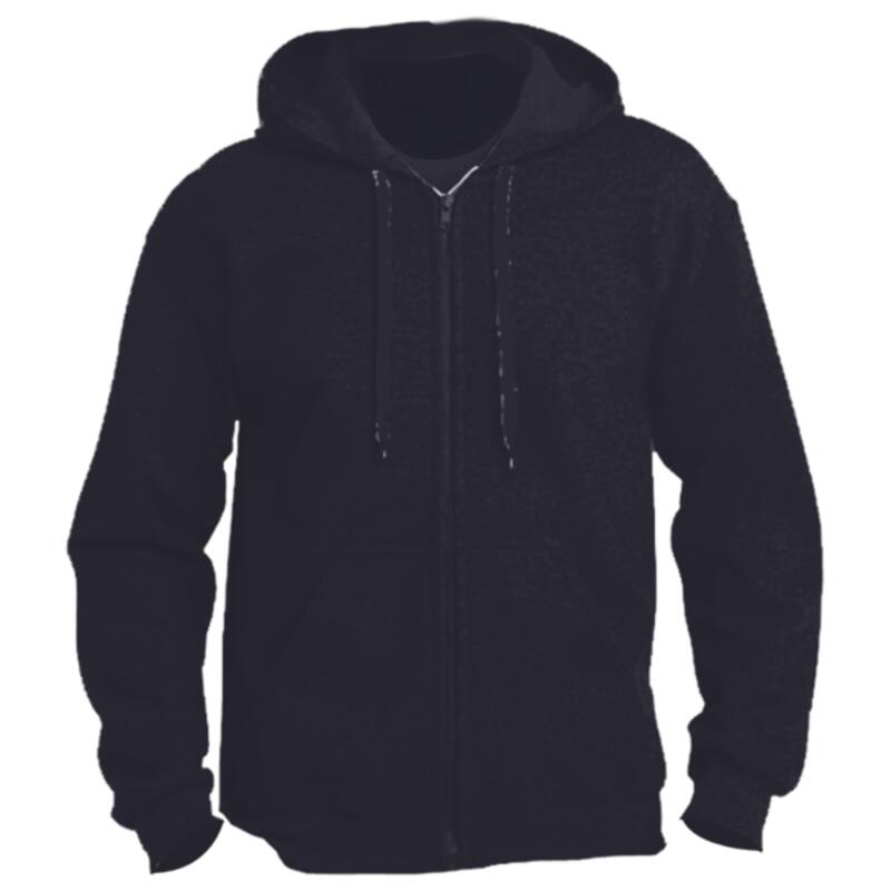 Adult Powerblend® Full-Zip Hooded Sweatshirt Thumbnail