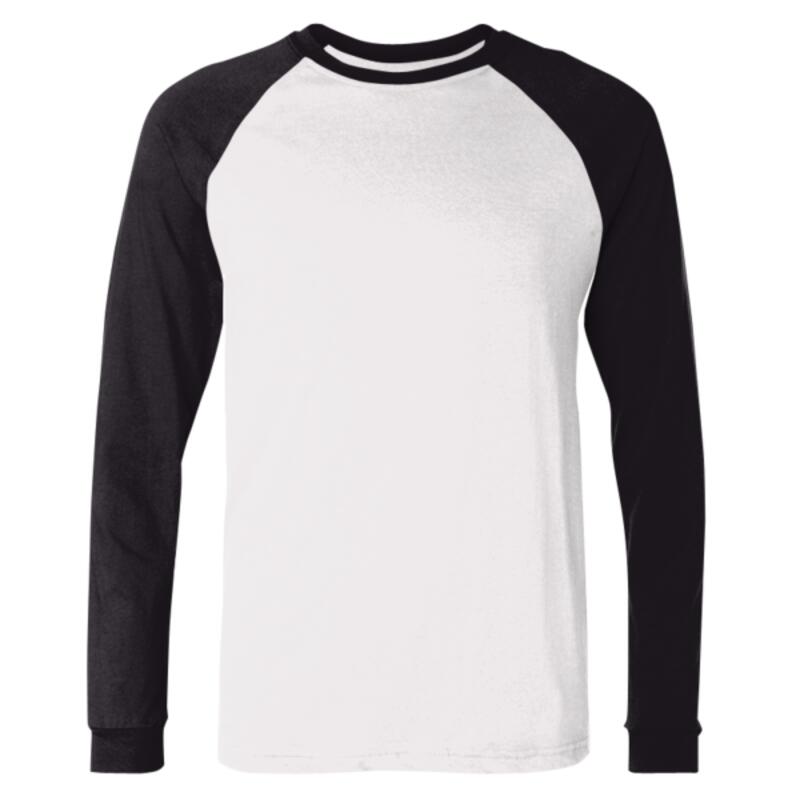 Men's Long Sleeve Jersey Baseball Tee Thumbnail