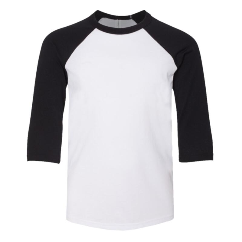 Youth Three-Quarter Sleeve Baseball Tee Thumbnail