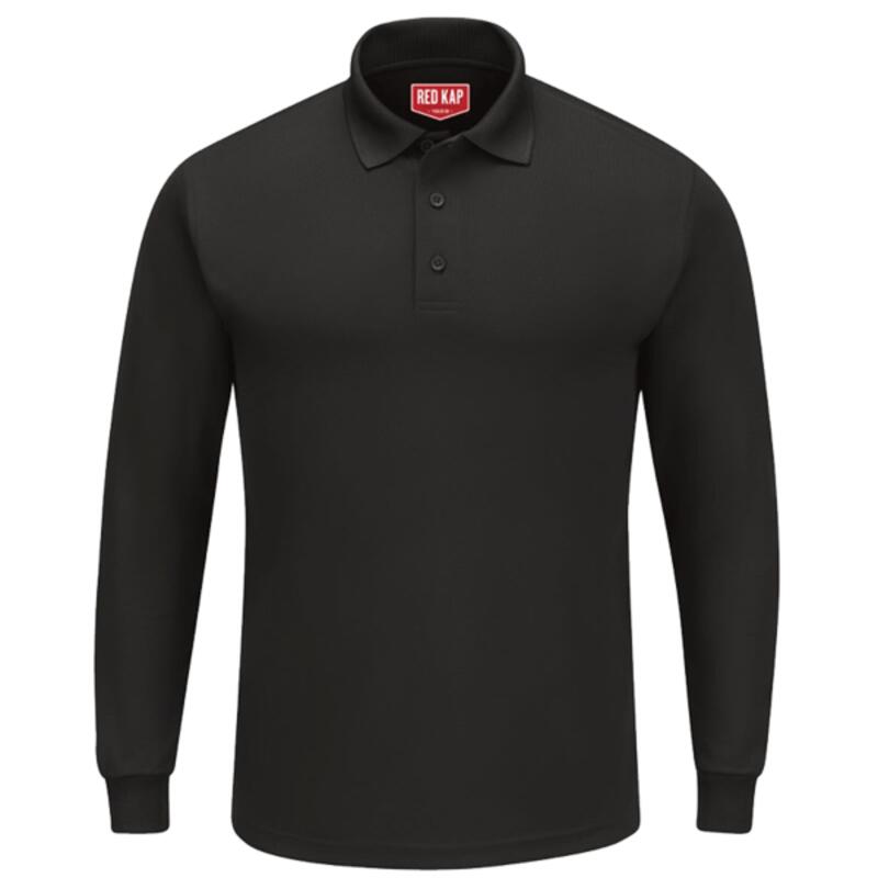 Long Sleeve Performance Knit Polo Thumbnail