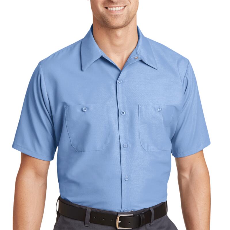 Short Sleeve Industrial Work Shirt Thumbnail
