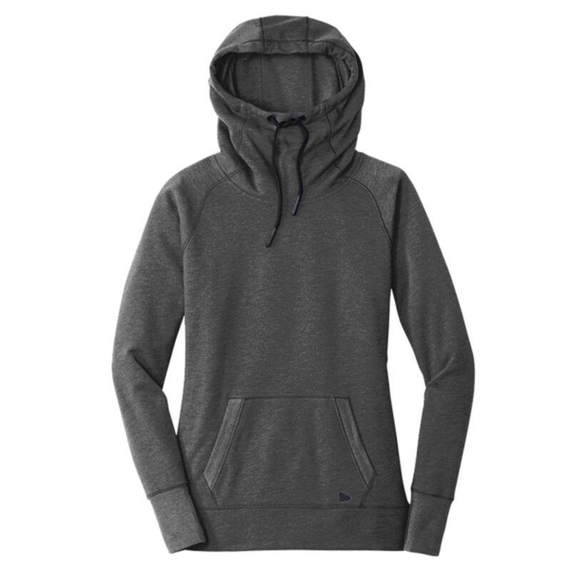 Ladies Tri Blend Fleece Pullover Hoodie Thumbnail