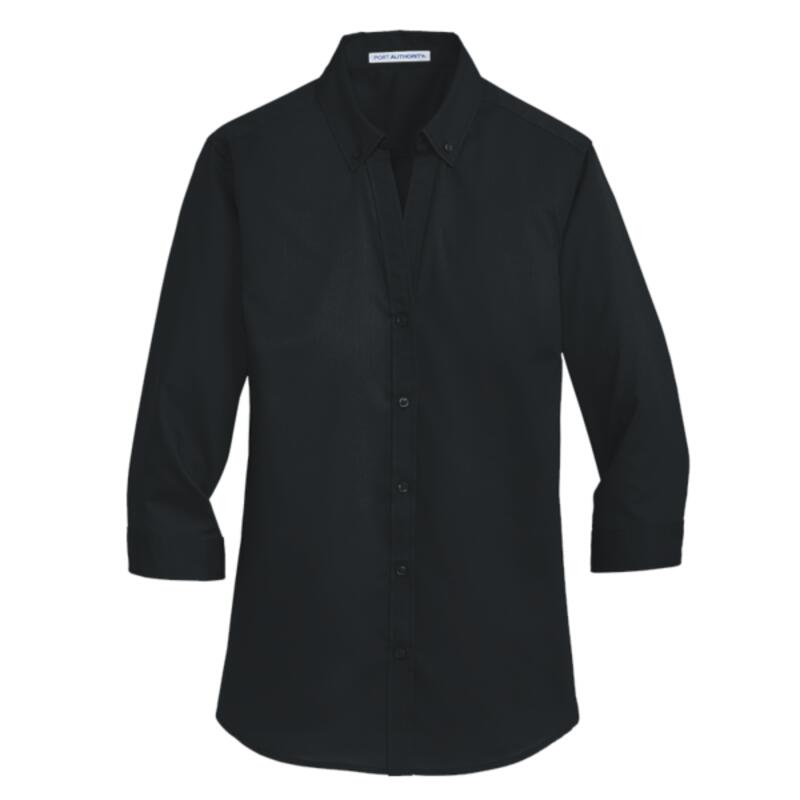 Women's 3/4 Sleeve SuperPro Twill Shirt Thumbnail